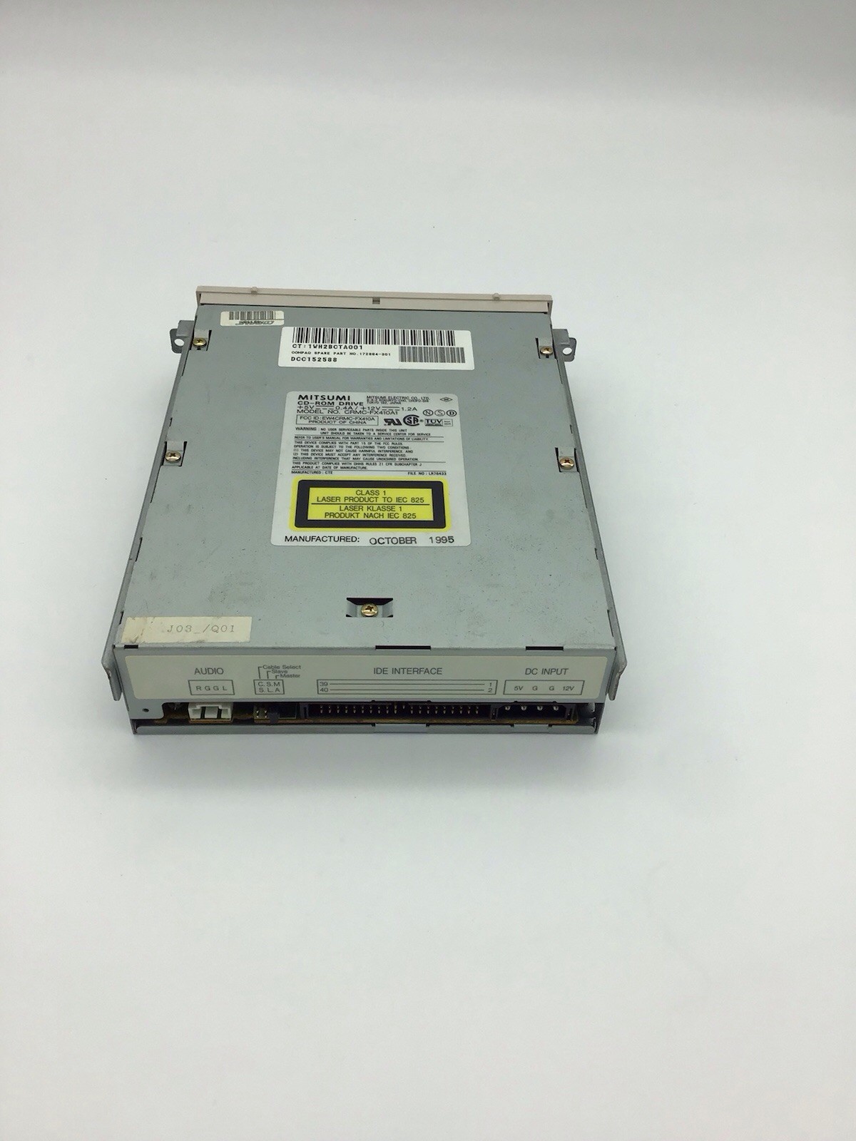 VINTAGE MITSUMI MODEL CRMC-FX410A  CD-ROM READER -Oct 1995