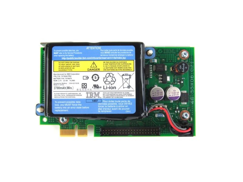 IBM 74Y3343 Cache Battery Card with Battery Pack z7