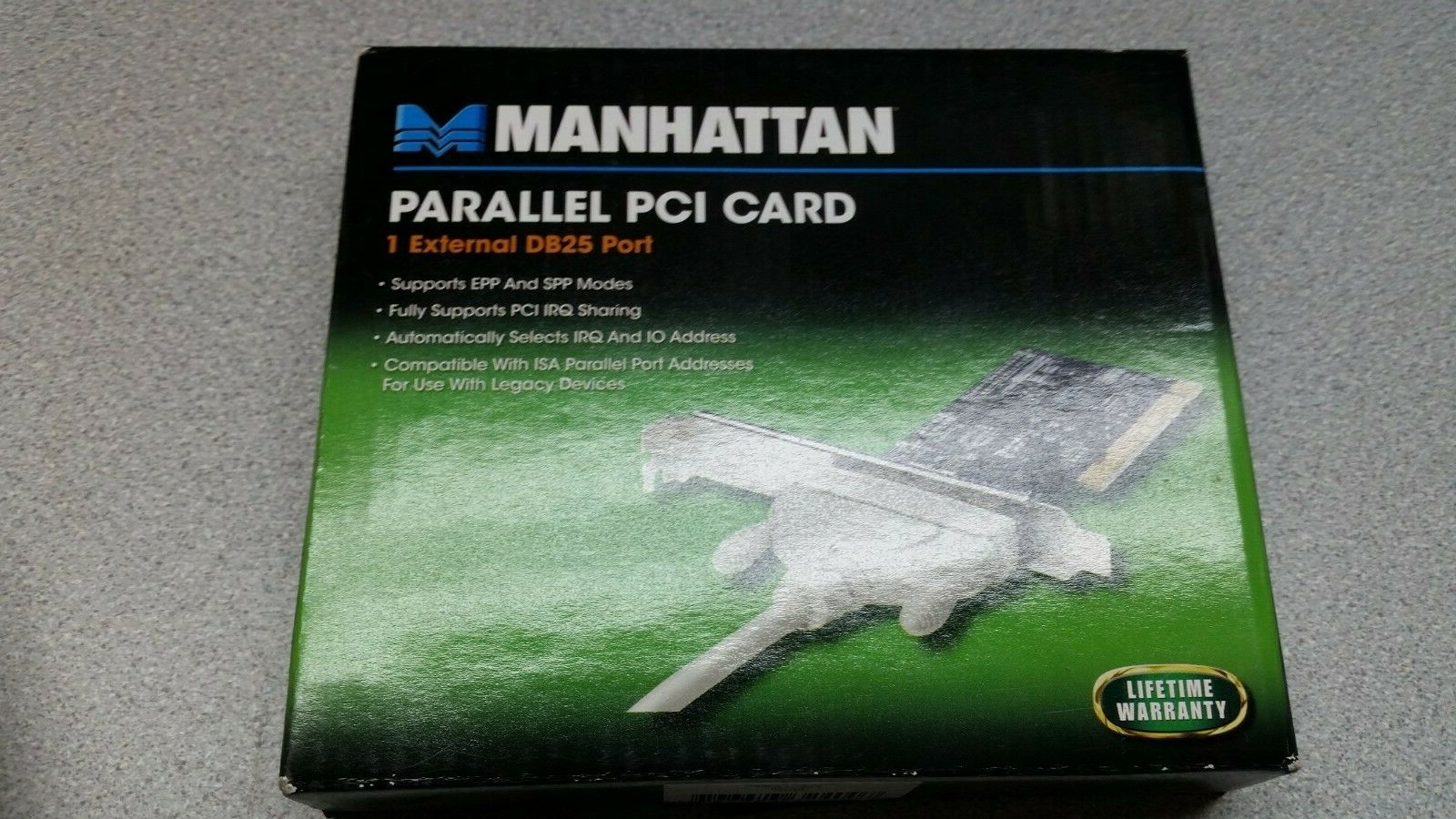 Manhattan Mercury PCI Single Port Enhanced Parallel Card PCI-PT9805-1P