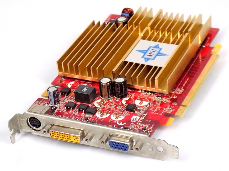 256MB MSI Nvidia GeForce 7300 GT PCI-Express 1.0 x16 GDDR2 VGA DVI Graphics Card