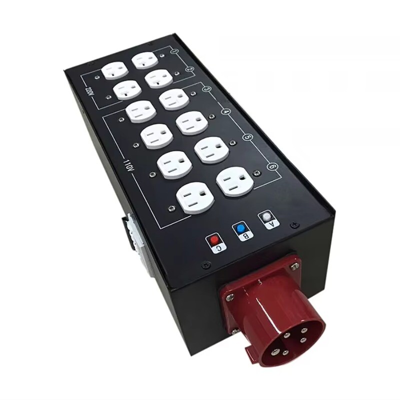 RackMount Power Distribution Low Voltage Power Distribution Panel Audio Lighting