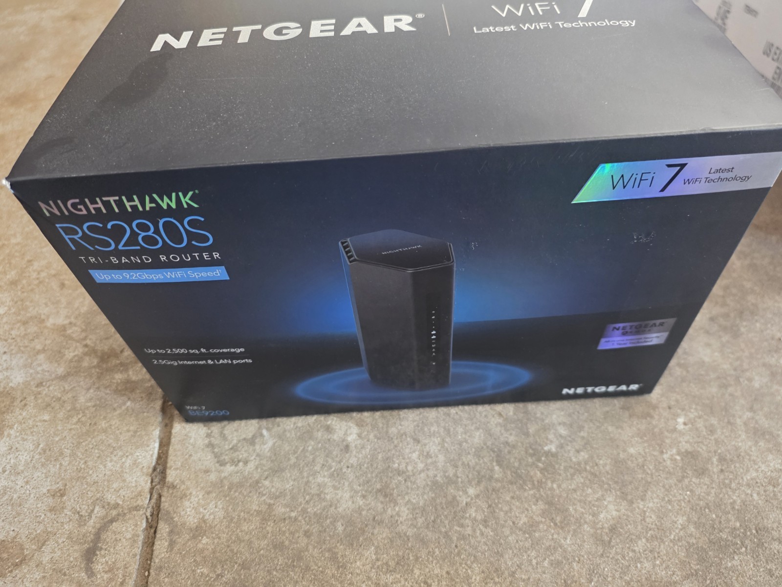 NETGEAR Nighthawk Tri-Band WiFi 7 Router (RS280S)