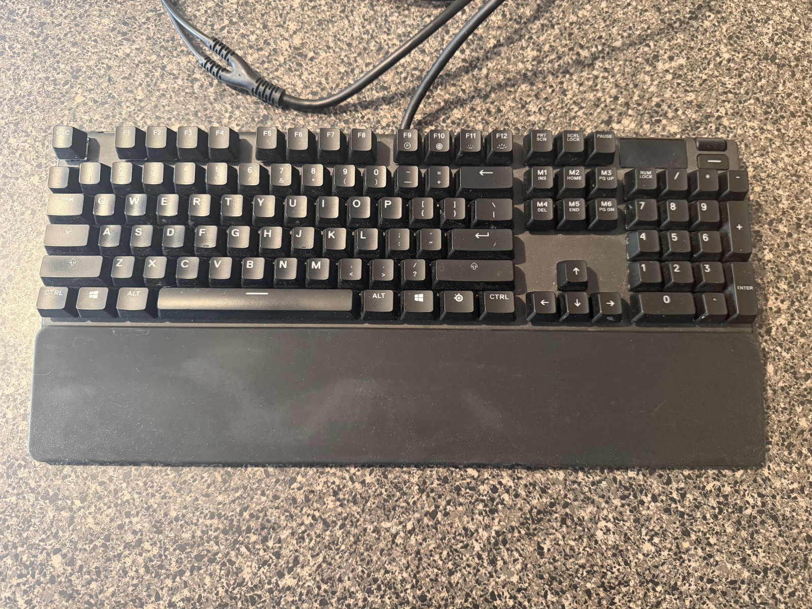 Steel Series Apex 7 (Brown Switch) RGB USB Keyboard 64616 Tested and Working