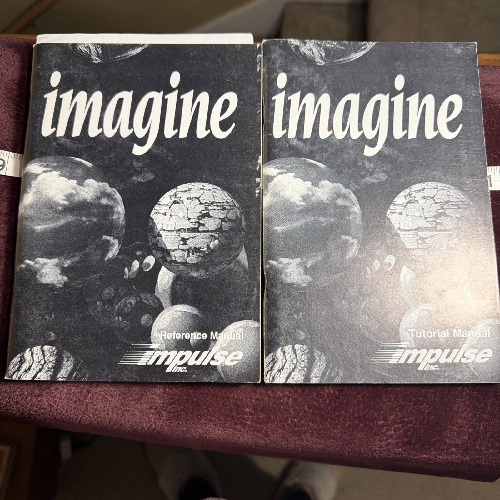 Vintage Imagine Professional 3-D Animation Amiga Rendering System 2 Manuals Set