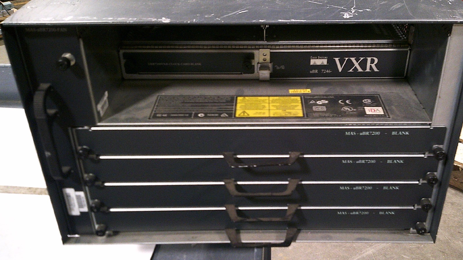 Cisco UBR7246VXR CMTS Broadband Router Chassis w/ Fan
