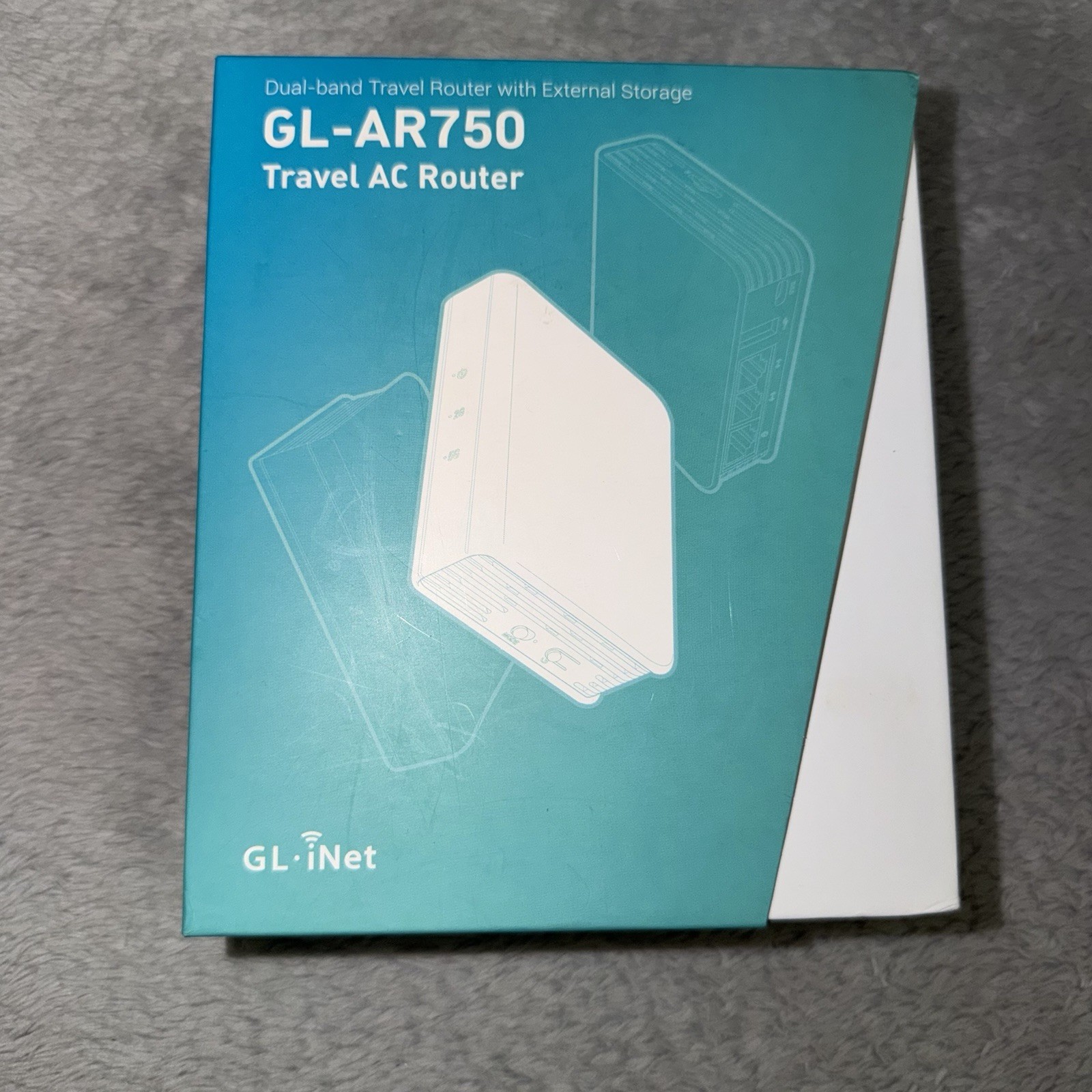 GL.iNet GL-AR750 Dual-Band Wireless Router 750Mbps Travel AC Model GL-AR750