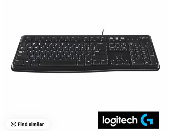 Logitech K120 Wired Keyboard Black