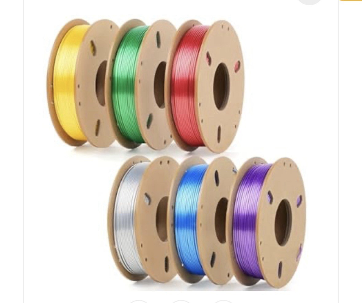 6 Pack - Dynta Ultra Premium Series 3D Printer Filament 1.75mm PLA/0.25kg Each