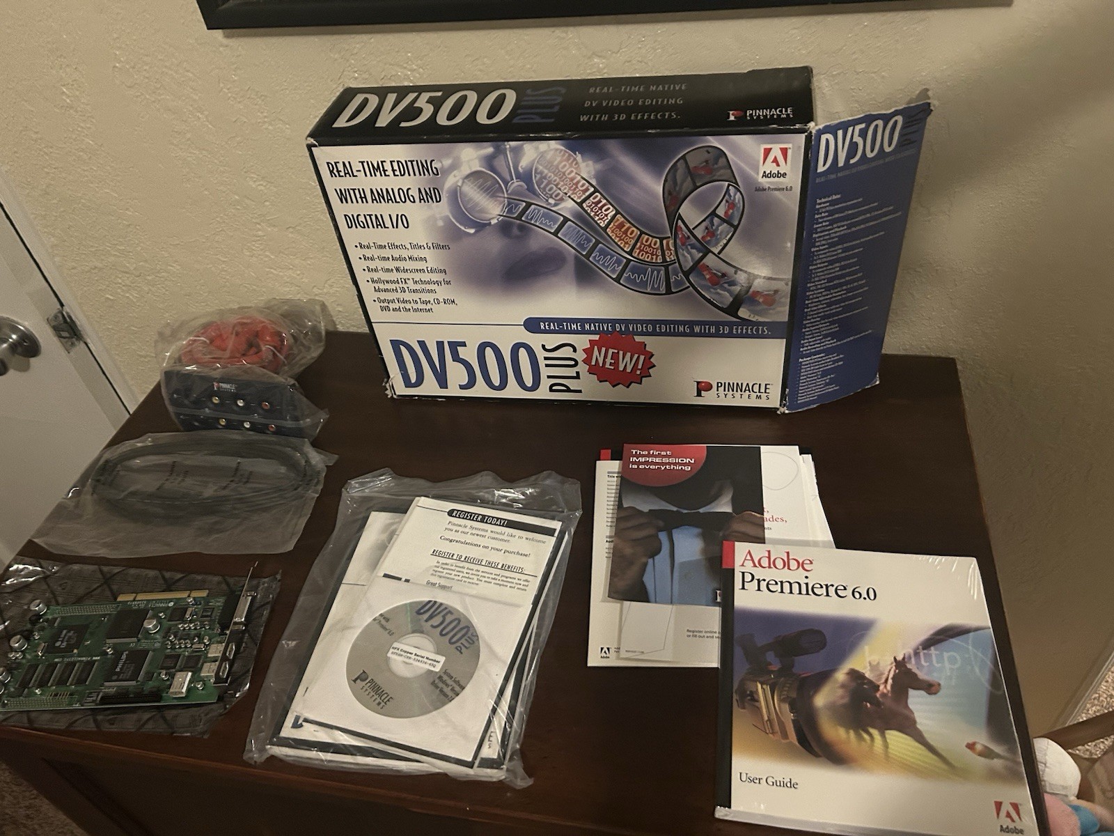 Pinnacle Systems DV500 Plus A Hardware and Software Video