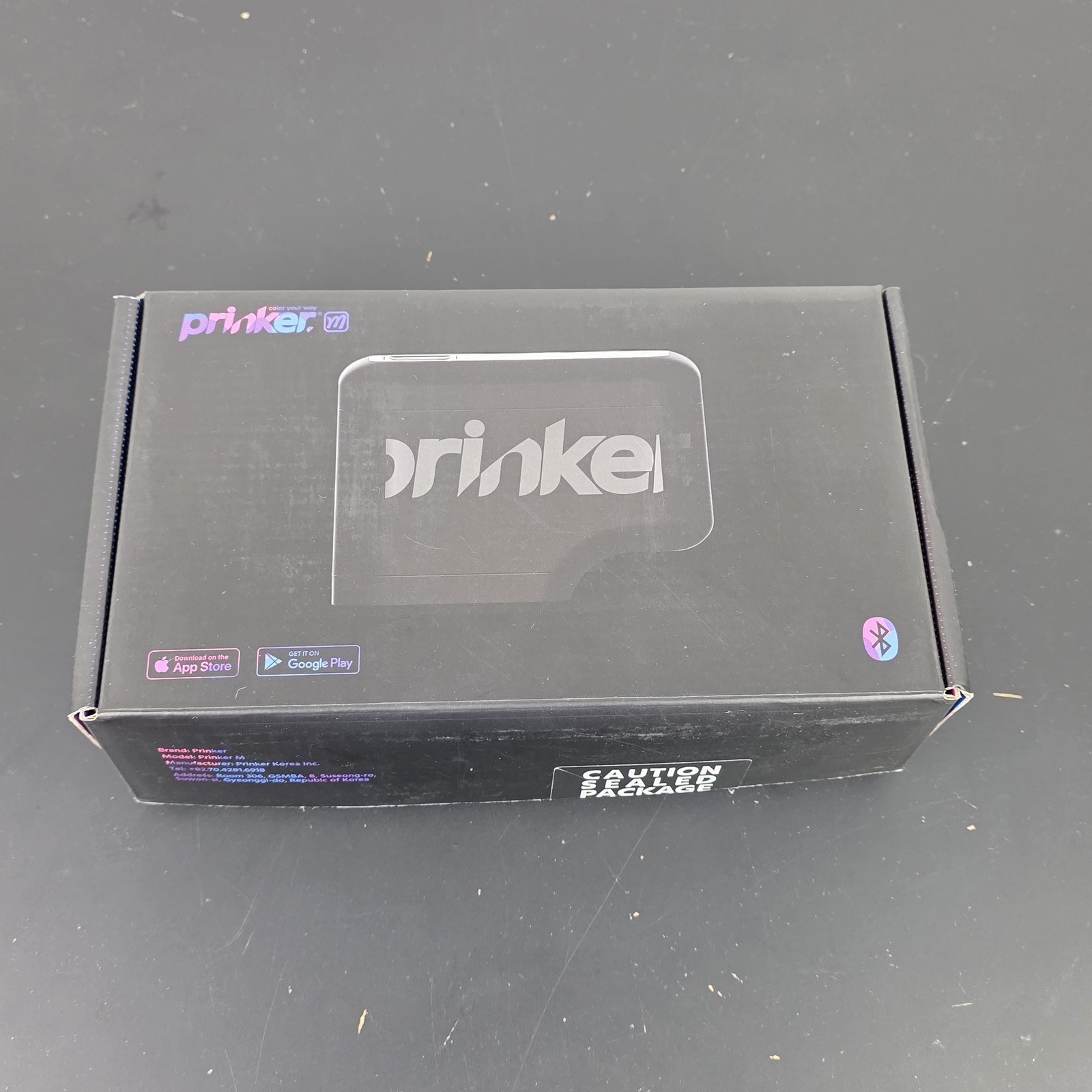 Prinker M Color Temporary Tattoo Device w/ Cartridge & Skin Primer Open Box