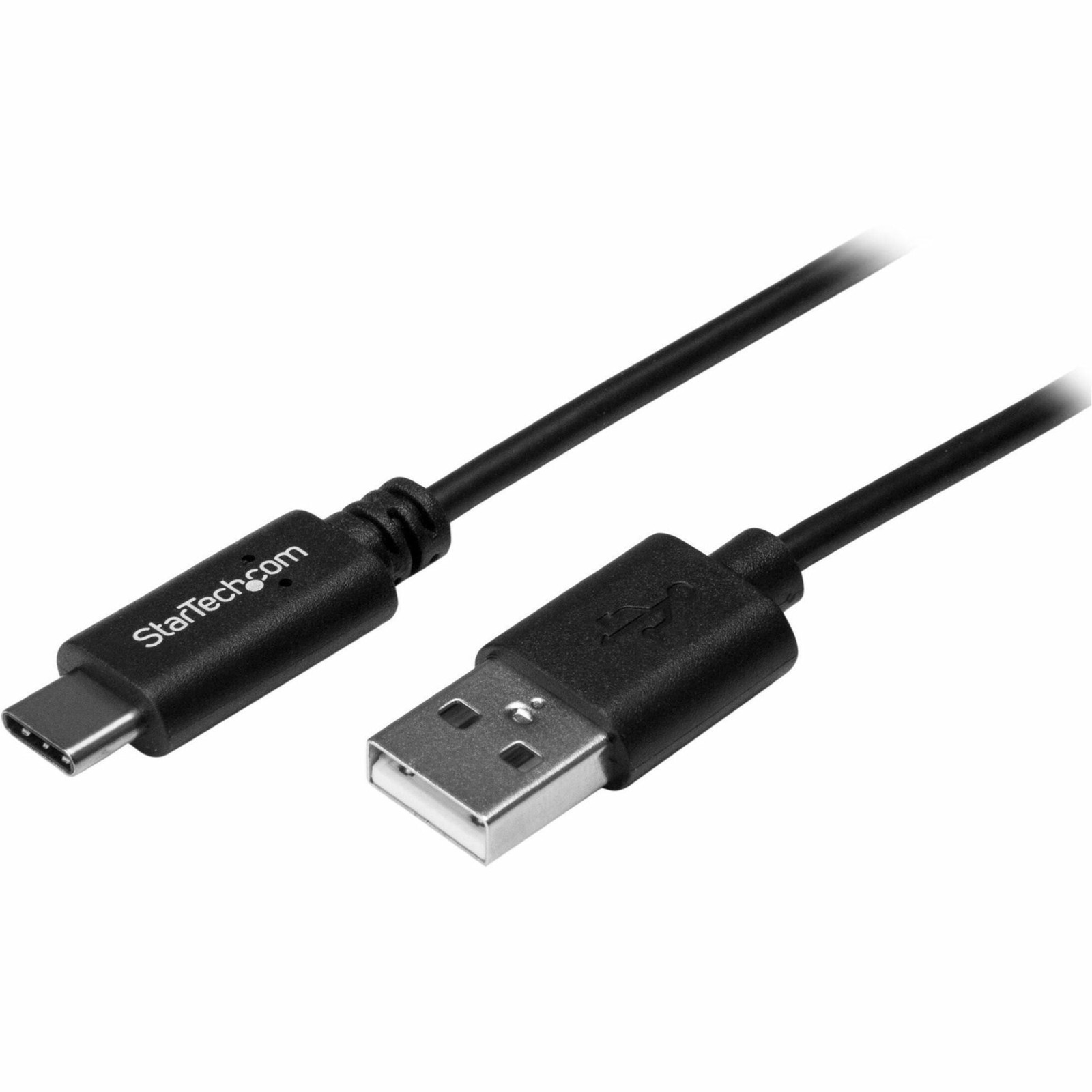StarTech USB-C to USB-A Cable, 1 Meter, USB 2.0, Reversible Connector, Black,