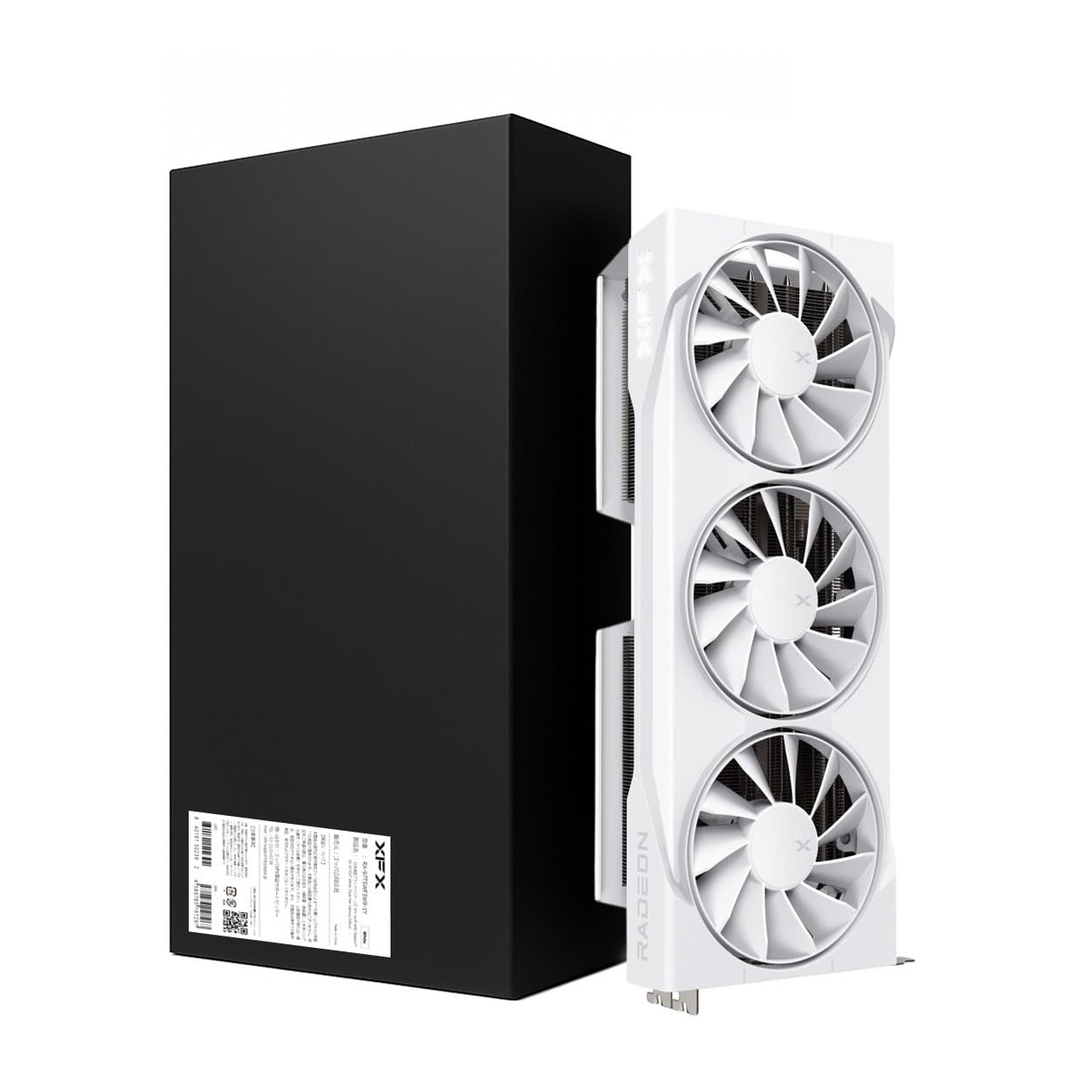 XFX Swift AMD Radeon RX 9070XT White Triple Fan Gaming Edition 16GB
