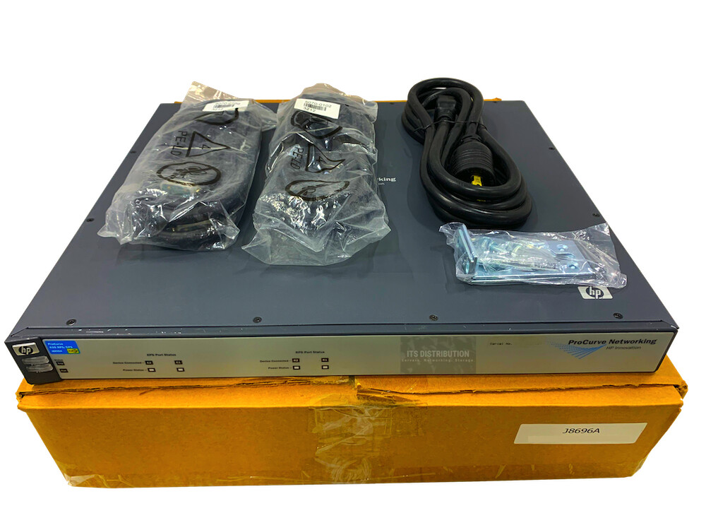 J8696A I HP ProCurve 620 200W Redundant Power Supply - 200W + 2x RPS/EPS Cable