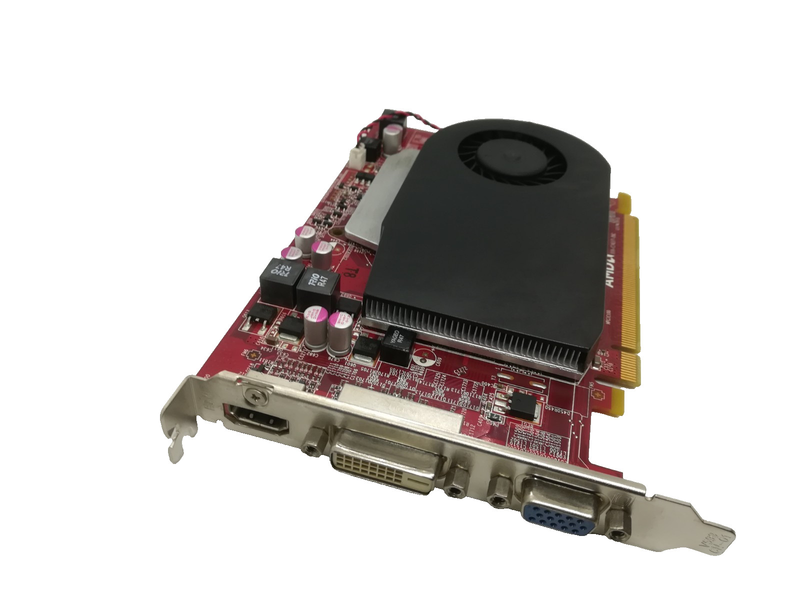 MEDION MSI RADEON HD 7670 1GB DDR5 PCI-E GRAPHICS CARD VGA DVI HDMI #GK13115