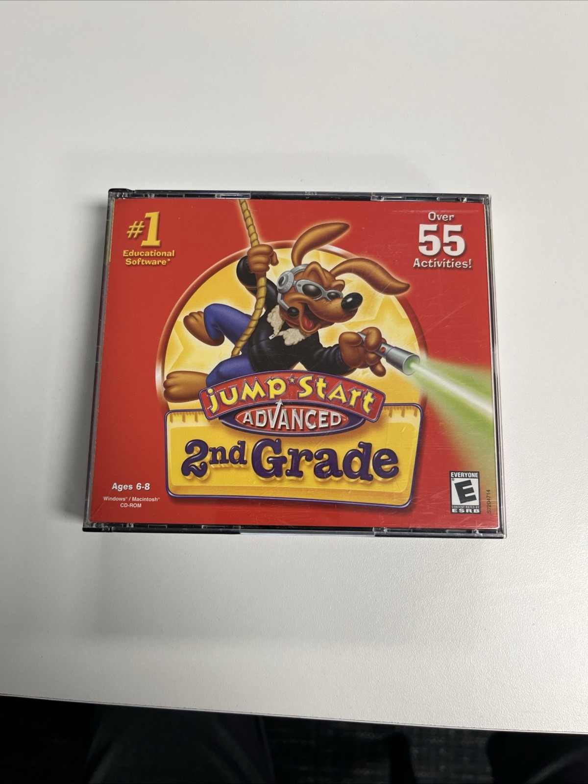 JUMPSTART 1st Grade 2010 Advanced 4-Disc Set PC CD Math Reading Spelling