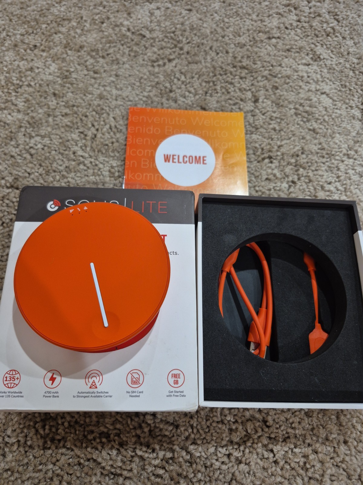 Solis Lite Mobile WiFi Hotspot, Power Bank & Mobile Router - 4G LTE