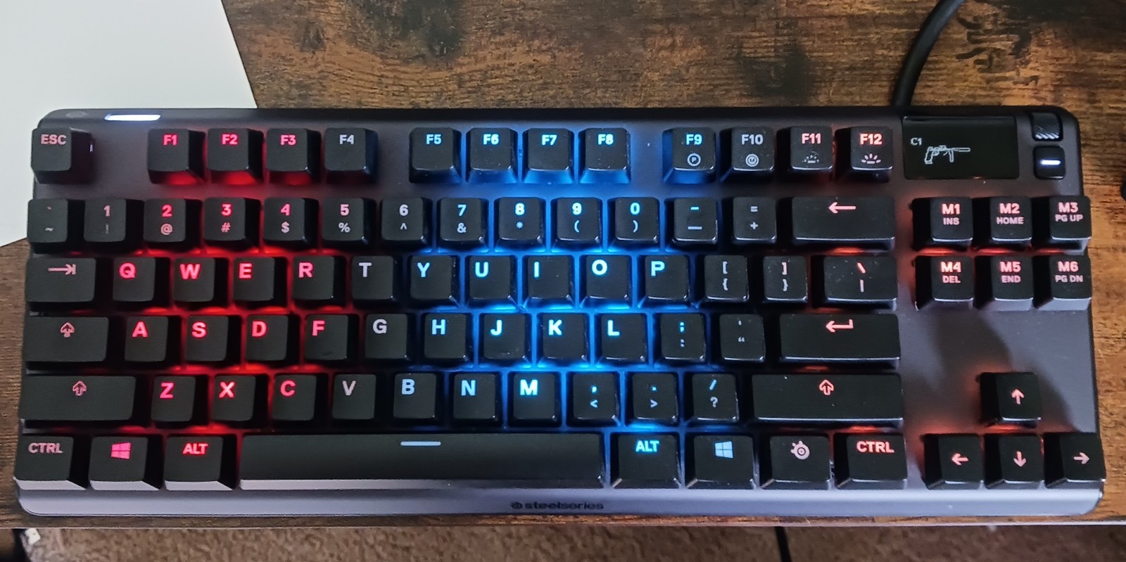 SteelSeries Apex 7 TKL Red Switch Wired Mechanical Keyboard 64646