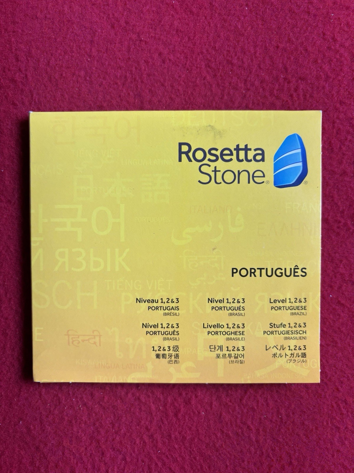 Rosetta Stone Portuguese (Brazil) Level 1, 2 & 3 Visual & Audio Method No Code
