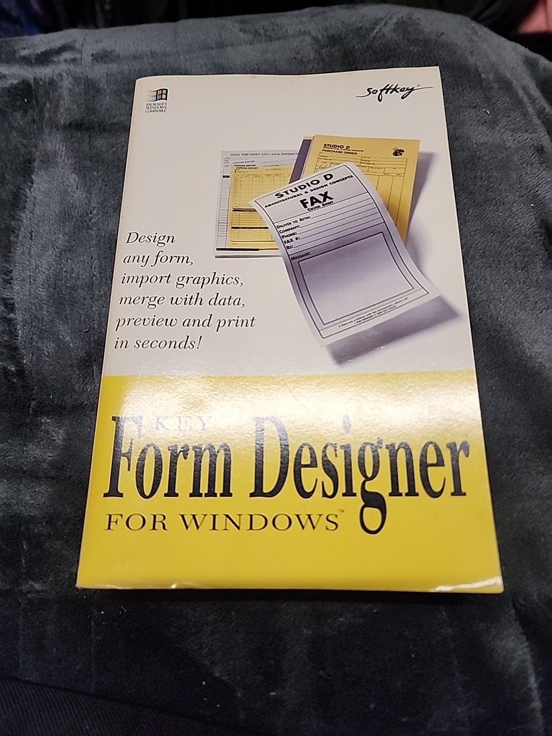 Softkey - Key Form Designer for Windows - Vintage Software Manual