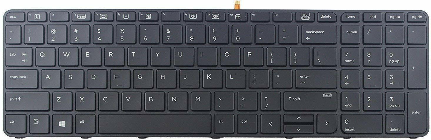 GENUINE Backlit keyboard HP ProBook 450 455 470 G3 G4 i3 i5 i7 US With Frame NEW
