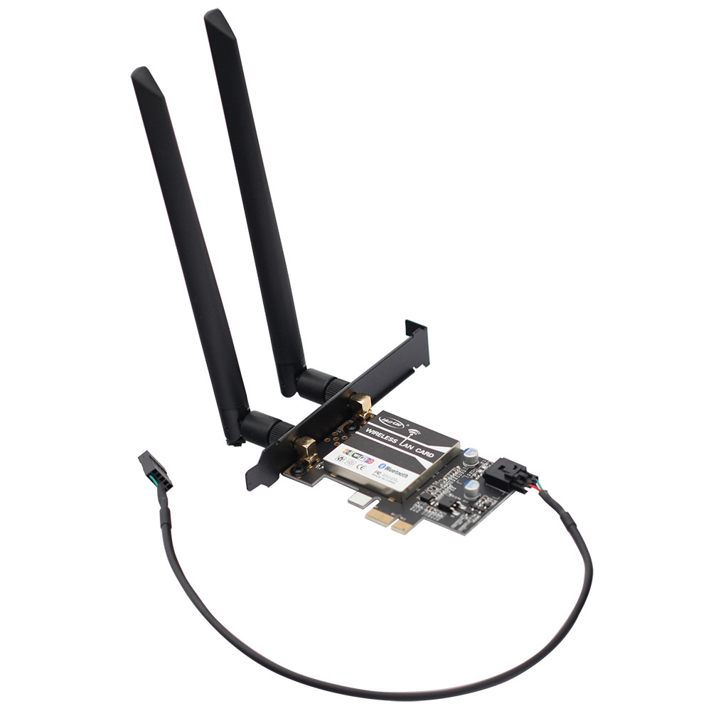Desktop Computer PC 9260AC Dual Band 1730Mbps WiFi BT 5.0 PCI E 1X Wireless Card