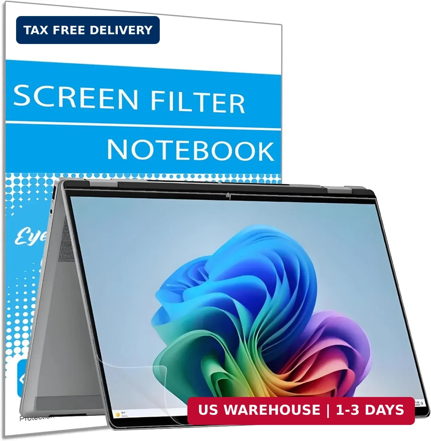 i-Tensodo 2 Pack Anti Glare Screen Protector for HP OmniBook X Flip 16″ (16-ar/a