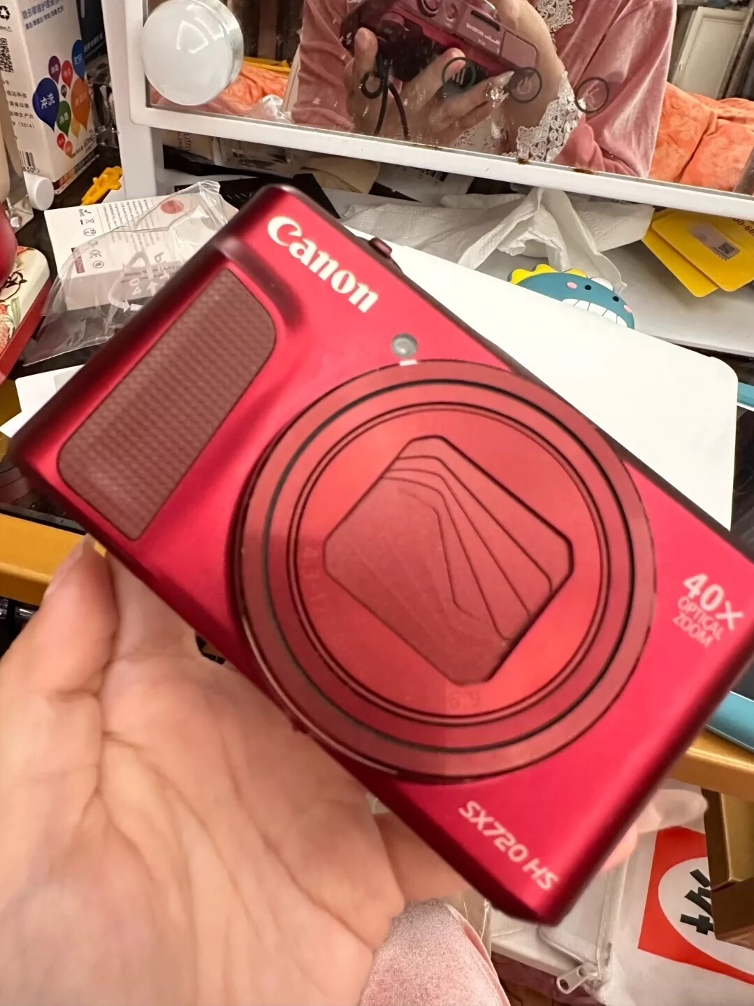 Canon PowerShot SX720 HS 20.3MP Compact Digital Camera Red English  -95%new