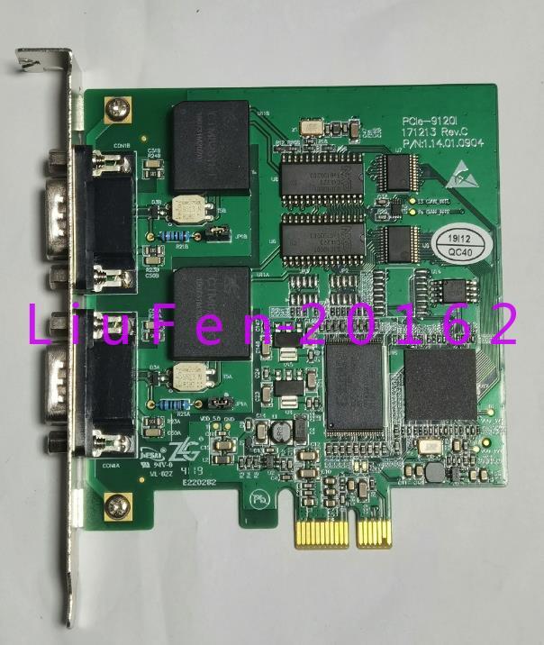 1pc used PCIe-9120l controller card