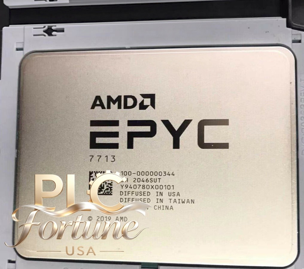 Used AMD EPYC 7713 64-Core 2.0GHz 256M 100-000000344 SP3 225W CPU Processor