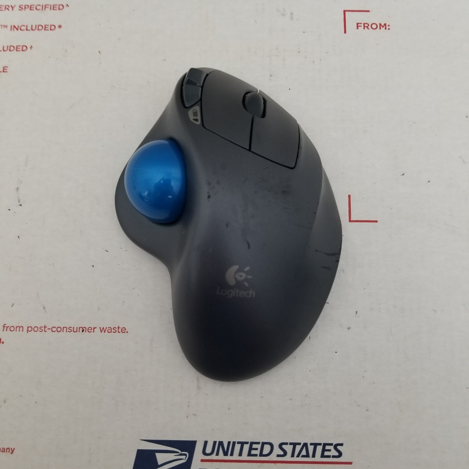Logitech M570 Wireless Trackball Mouse  - NO DONGLE