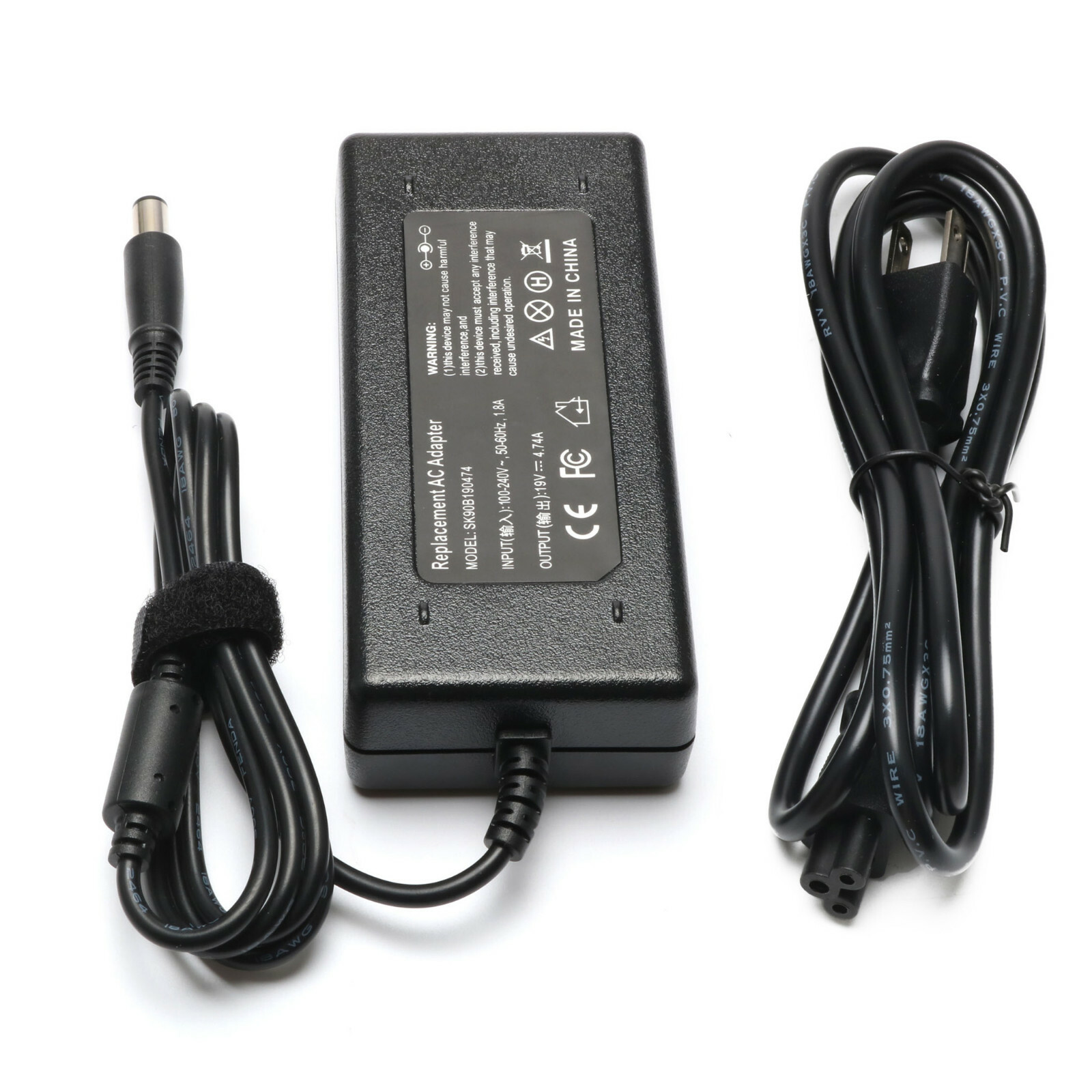 90W AC Adapter Charger for HP All-in-One Desktop 20" 22" 24" 24-DD 24-DF 24-DP
