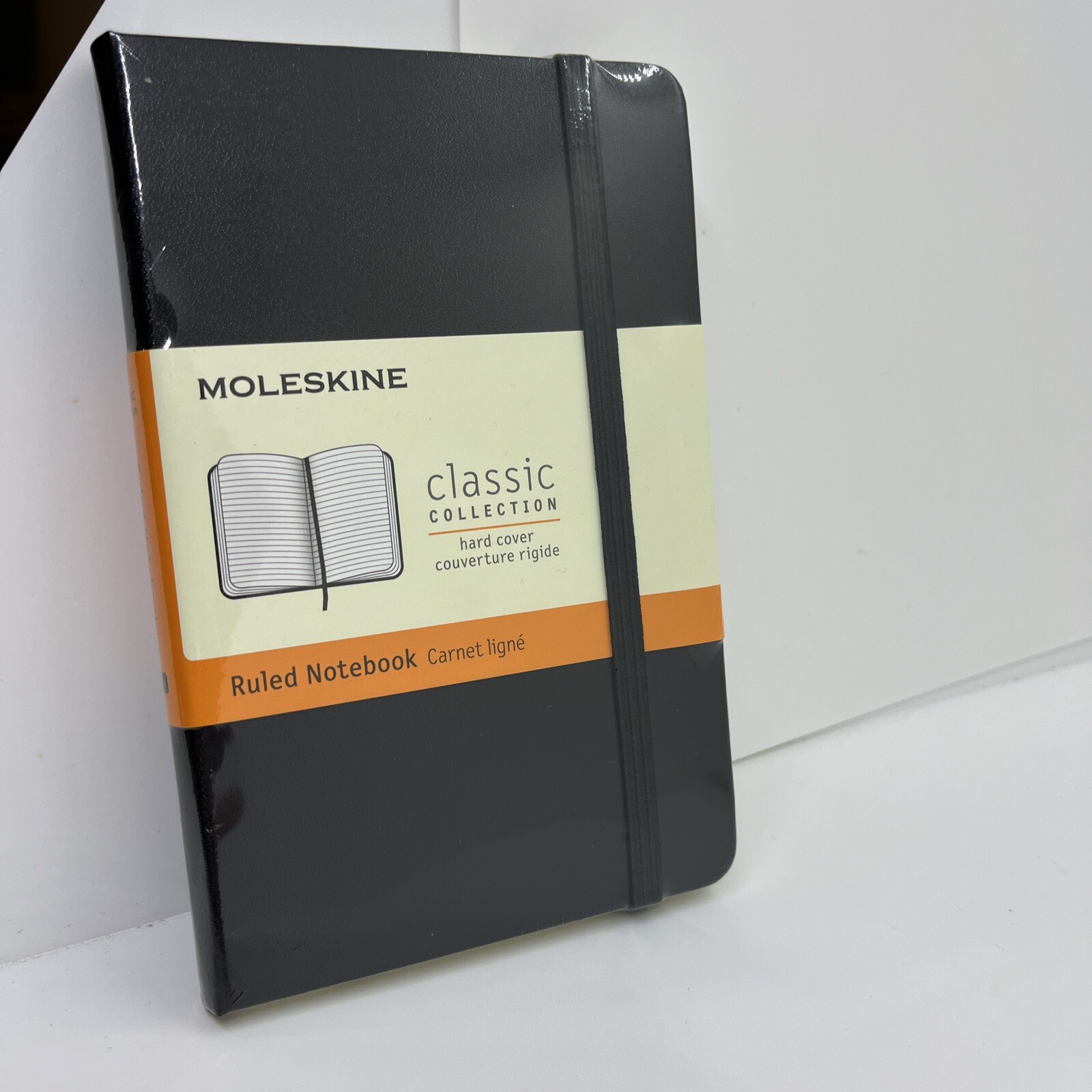 MOLESKINE CLASSIC 9X14 192 PAGE LINES HARDCOVER RULED NOTEBOOK DIARY