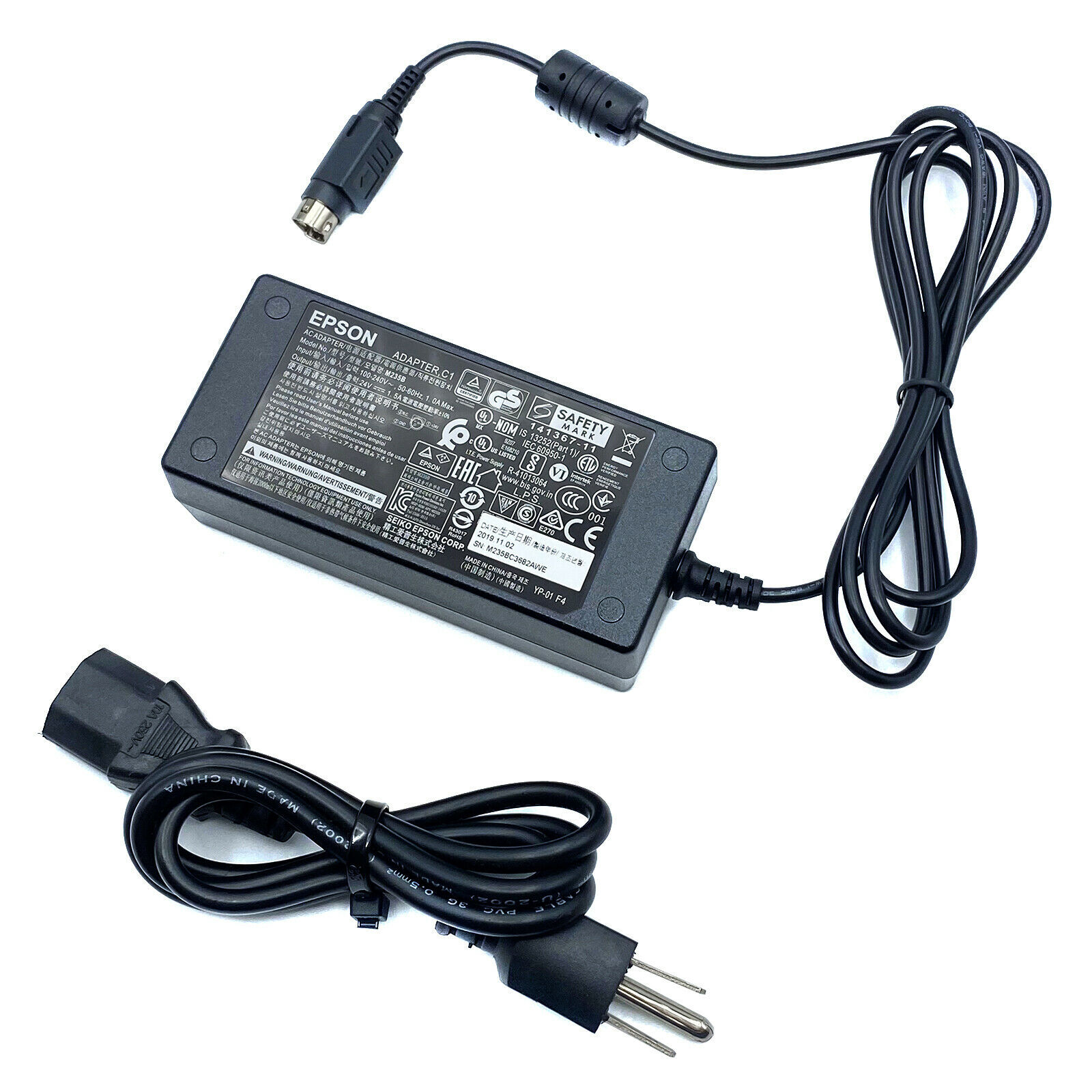 Original Epson Power Supply Adapter for Epson TM-T20II-m TM-T70II-m Printers