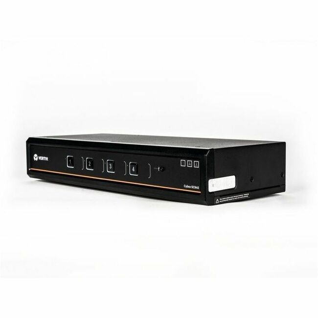 Vertiv Avocent Cybex SC900 Secure Desktop KVM Switch, Dual Head Monitor, 4 Port,