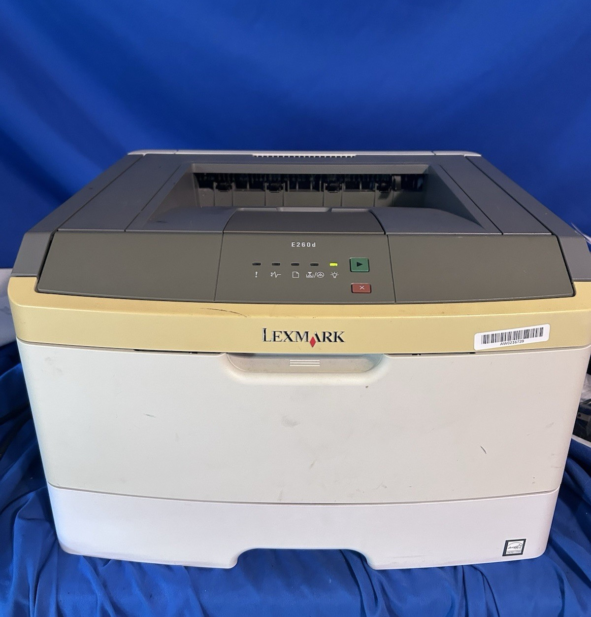 Lexmark E260d Laser Printer Page Count 40K No Toner No Drum See Video