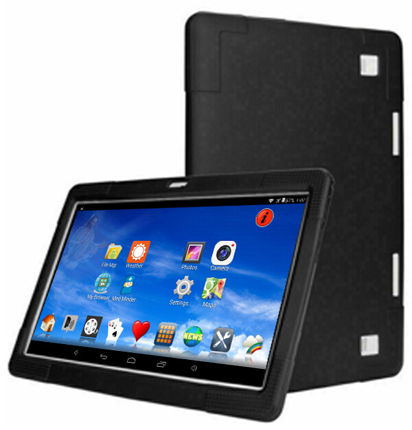 INCLUDE SILICONE RUBBER PROTECTIVE COVER WITH TABLET ORDER.
