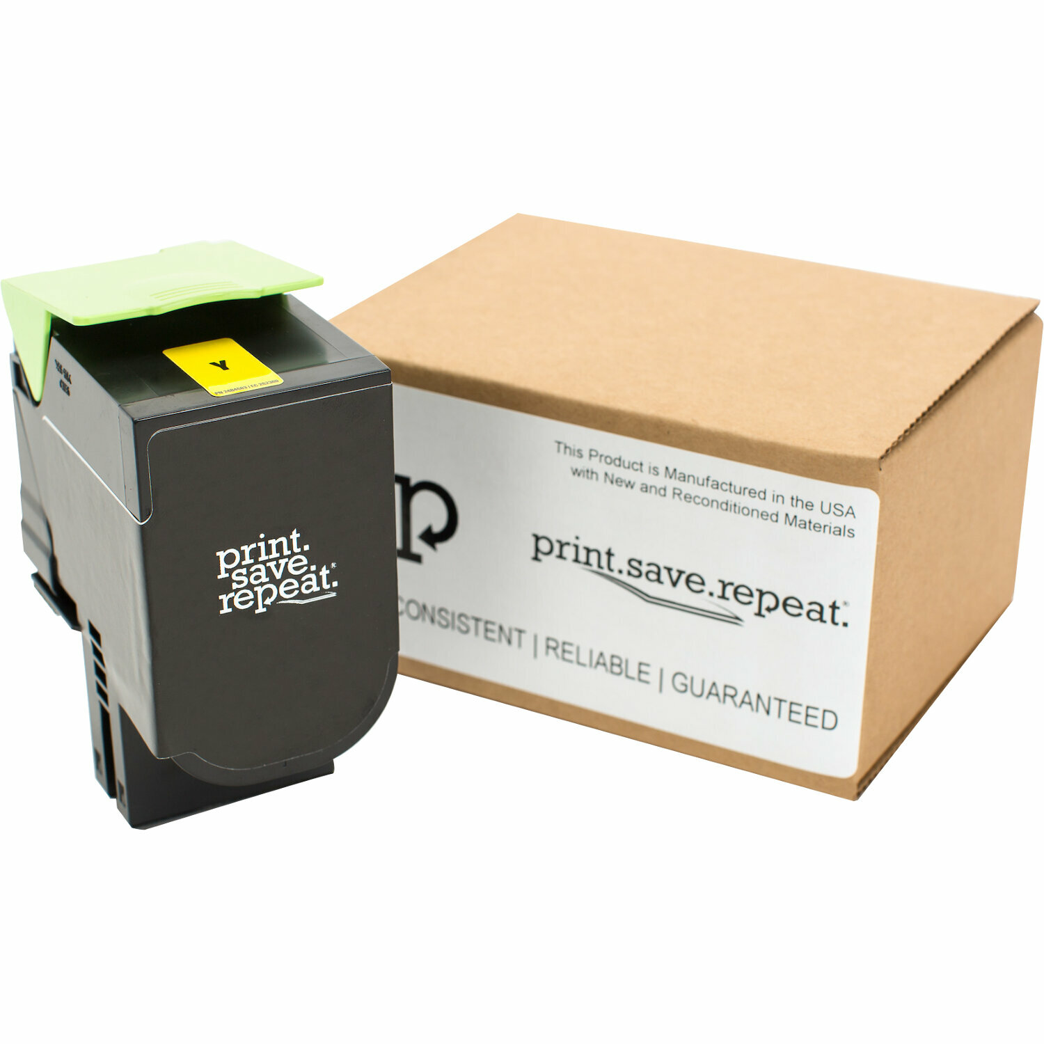 Print.Save.Repeat. Lexmark 701XY Yellow Toner Cartridge for CS510 [4K Pages]