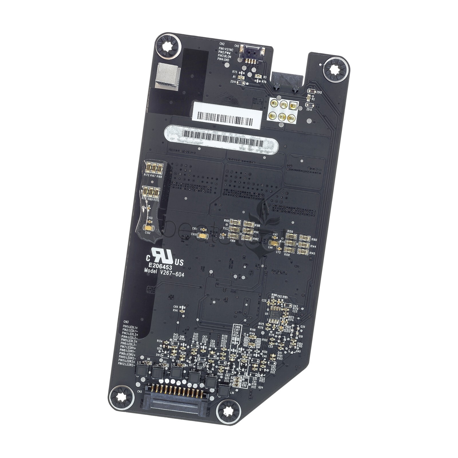 LCD LED BACKLIGHT INVERTER BOARD, V1 4-PIN - Apple iMac 27" A1312 Mid 2011