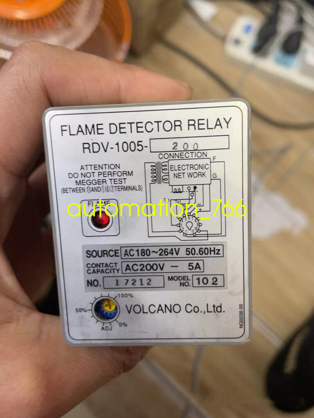 1PCS NEW RDV-1005-200 Volcano Relay Via DHL or FedEx
