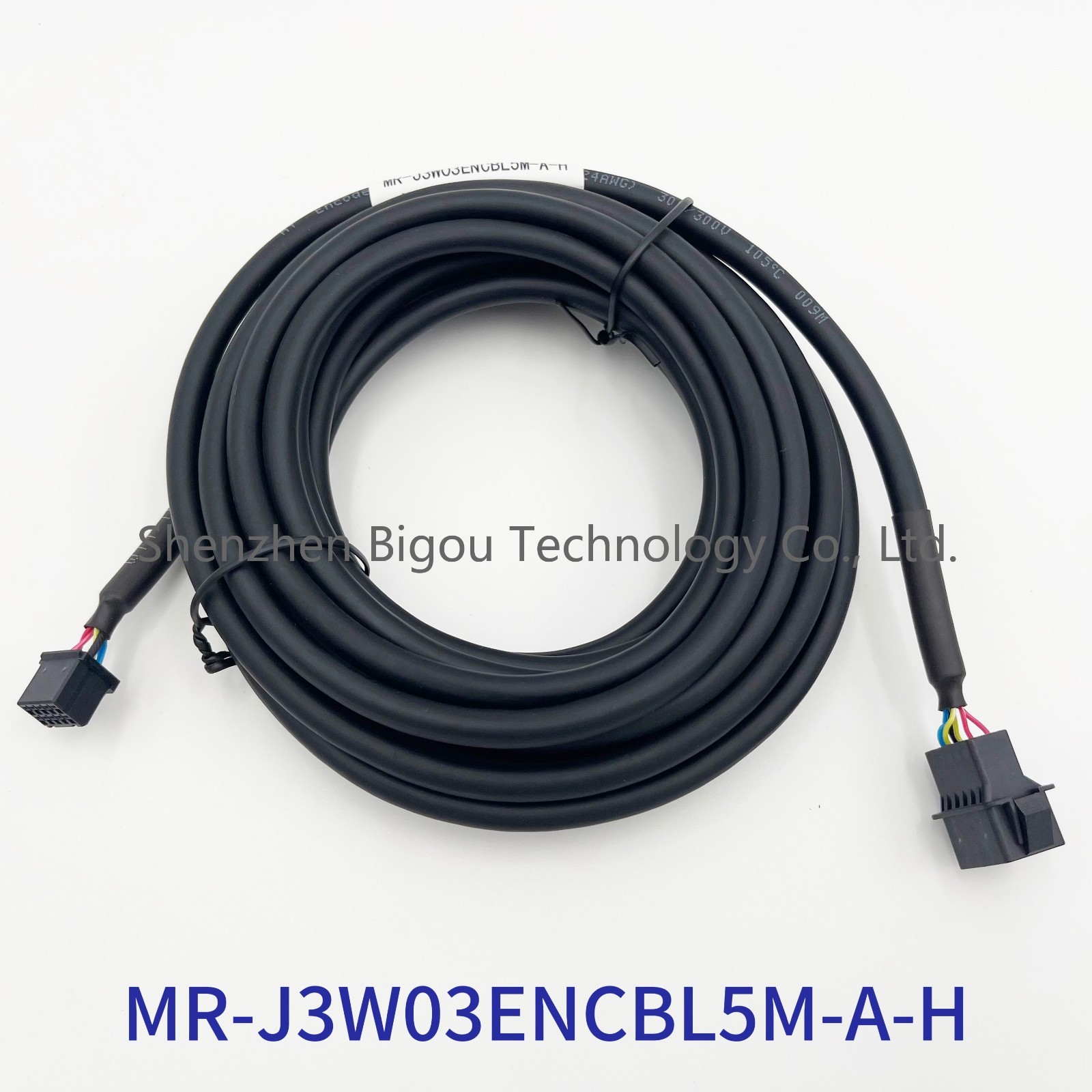 Mitsubishi MR-J3W03ENCBL5M-A-H Compatible Encoder Cable 5M for HG-AK Servo Motor
