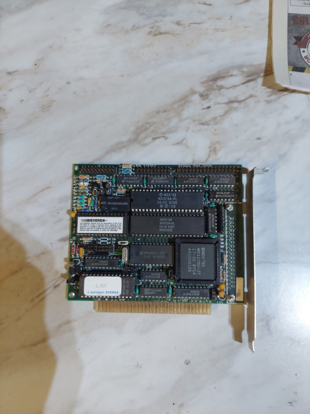 IBM Vintage PC/XT Western Digital Board PWB00008