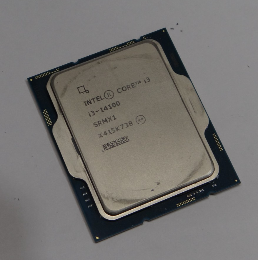 Intel Core i3-14100 SRMX1 14th Gen 3.5GHz 4-Core 8-Thread LGA1700 CPU