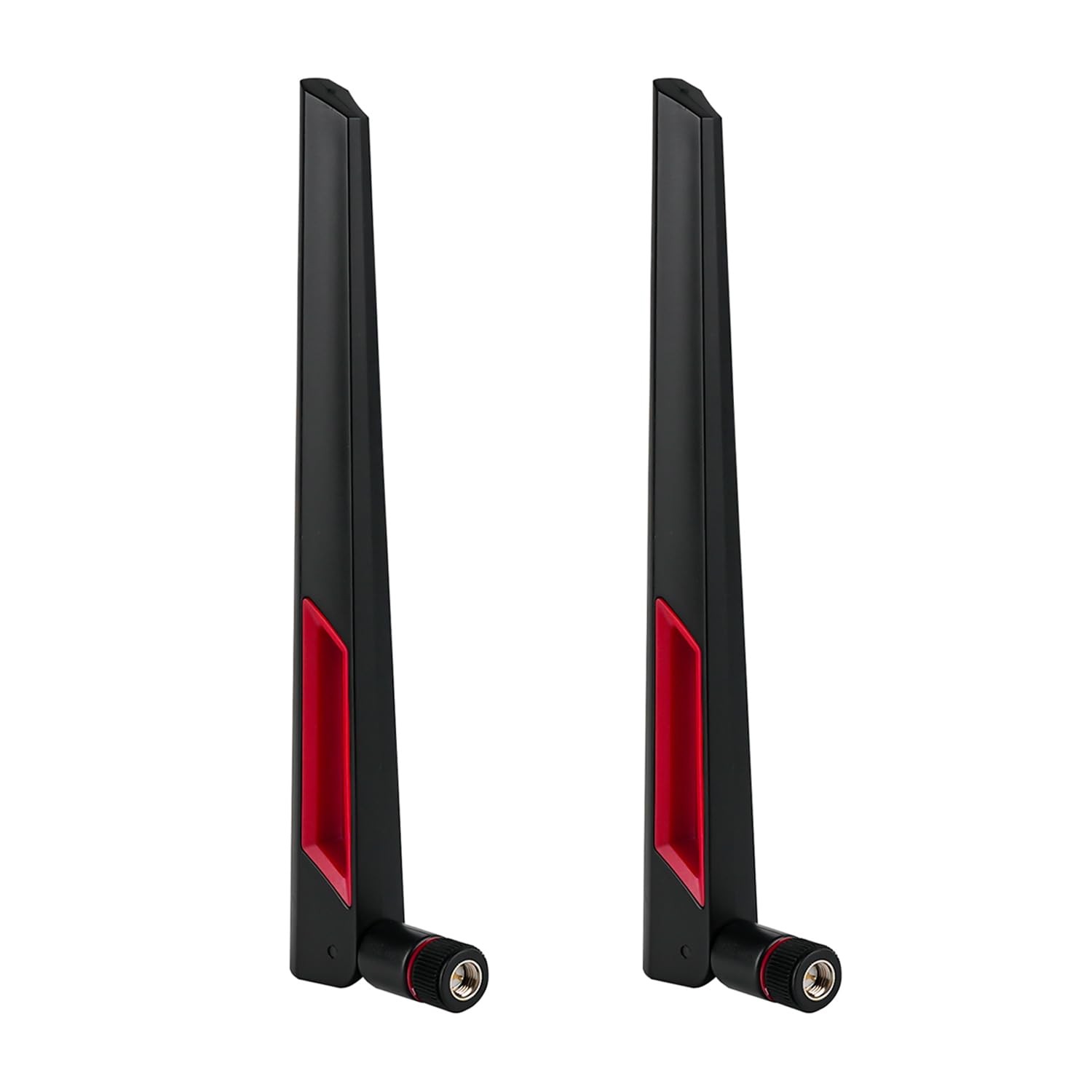 2PCS 12dBi Dual Band WiFi Antenna 2.4GHz 5.8GHz SMA Male Wi-Fi Antennas High ...
