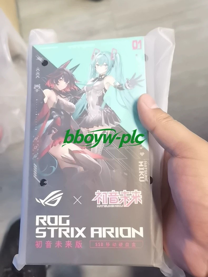 1PC ASUS ROG ESD S1C MIKU M.2 NVMe Mobile external solid-state drive enclosure