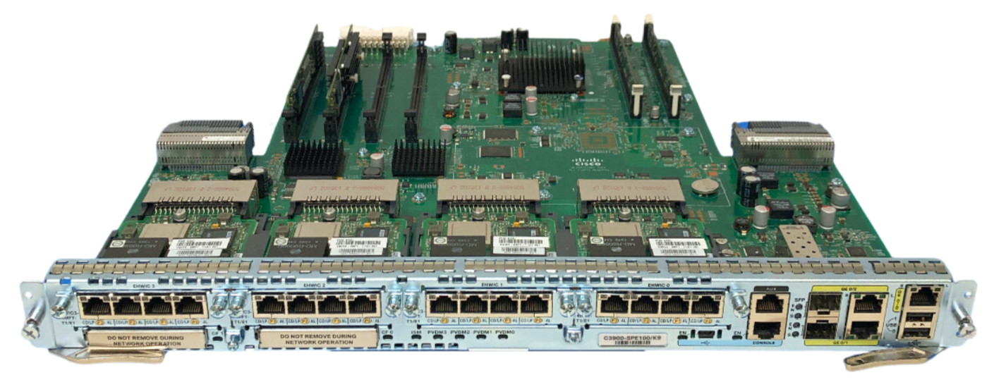 Cisco C3900-SPE100/K9 Services Performance Engine - 4x 800-34654-01, 1GB RAM