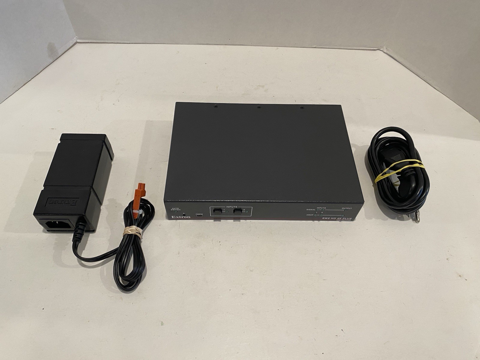 Extron SW2 HD 4K PLUS Two Input 4K/60 HDMI Switcher With Power Adapter