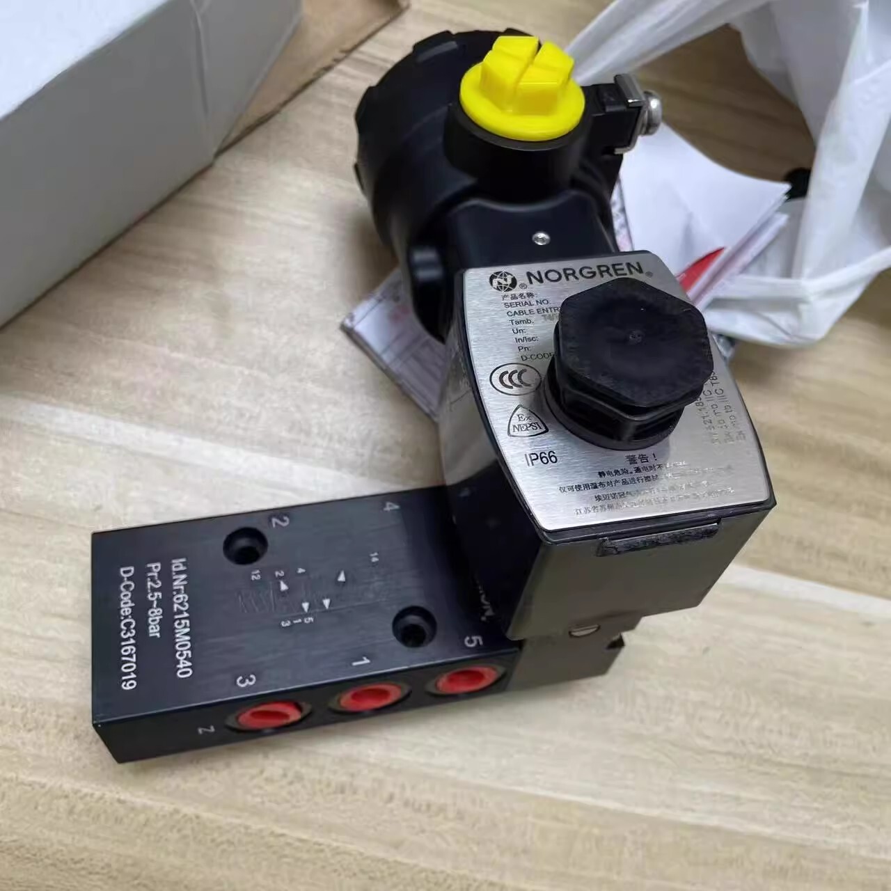 1PC FOR IMI Herion Explosion-proof Solenoid Valve 1/4'NPT 6215M0540.5522U.024.00