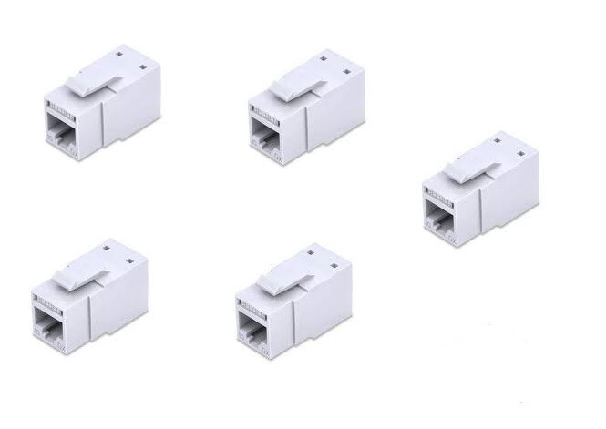 Belden RVAMJKUEW-S1 REVconnect UTP Modular Jack T568 A/B White CAT6 Jacks ⭐5X⭐