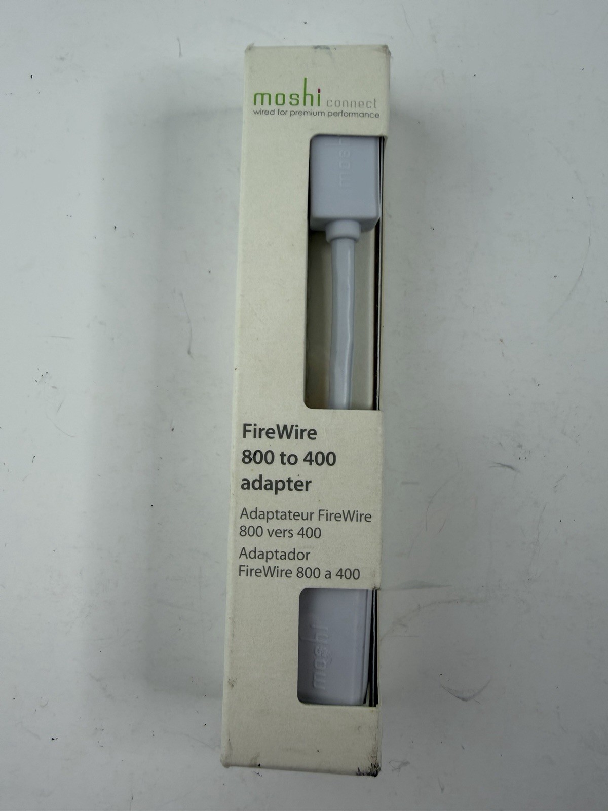 Moshi Connect Firewire 800 to 400 Adapter Compatible with Mac