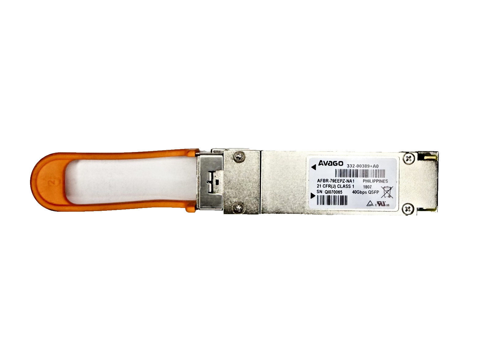 Avago AFBR-79EEPZ-NA1 40Gbps QSFP+ iSR4 Optical Transceiver Module